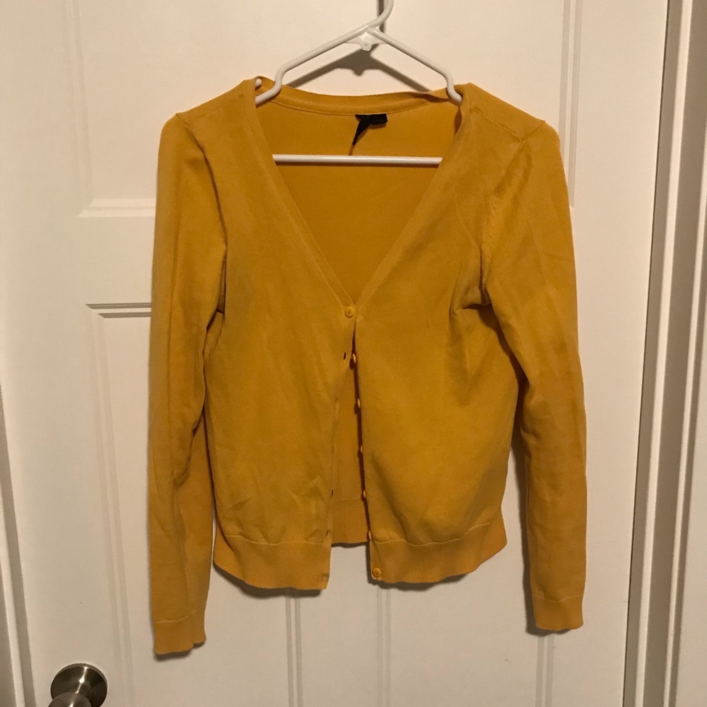 Mustard Divided by H&M cardigan size 12